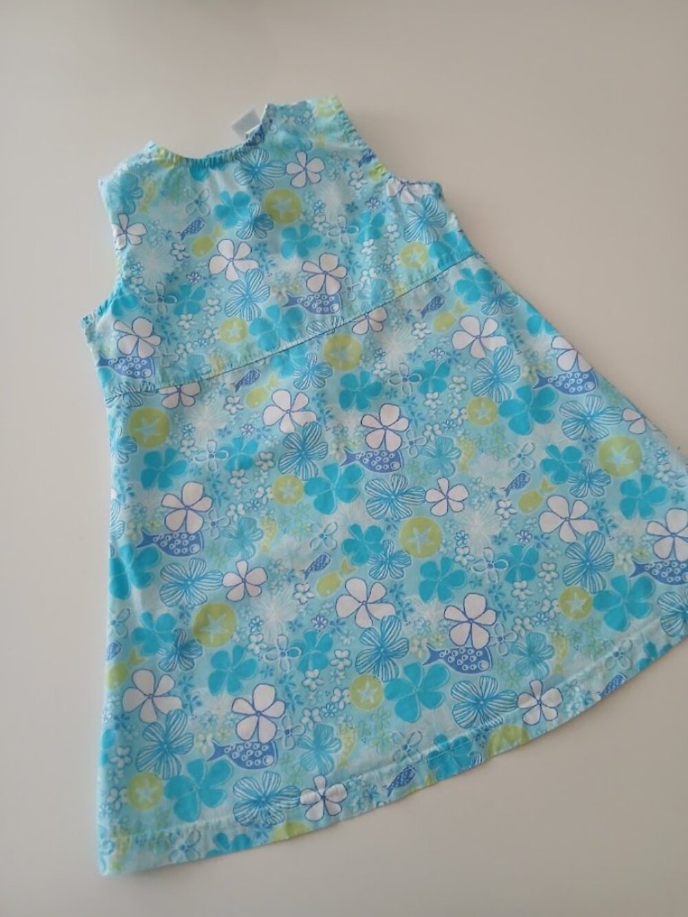 Little Me 100% Cotton Floral Dress - girls 3T